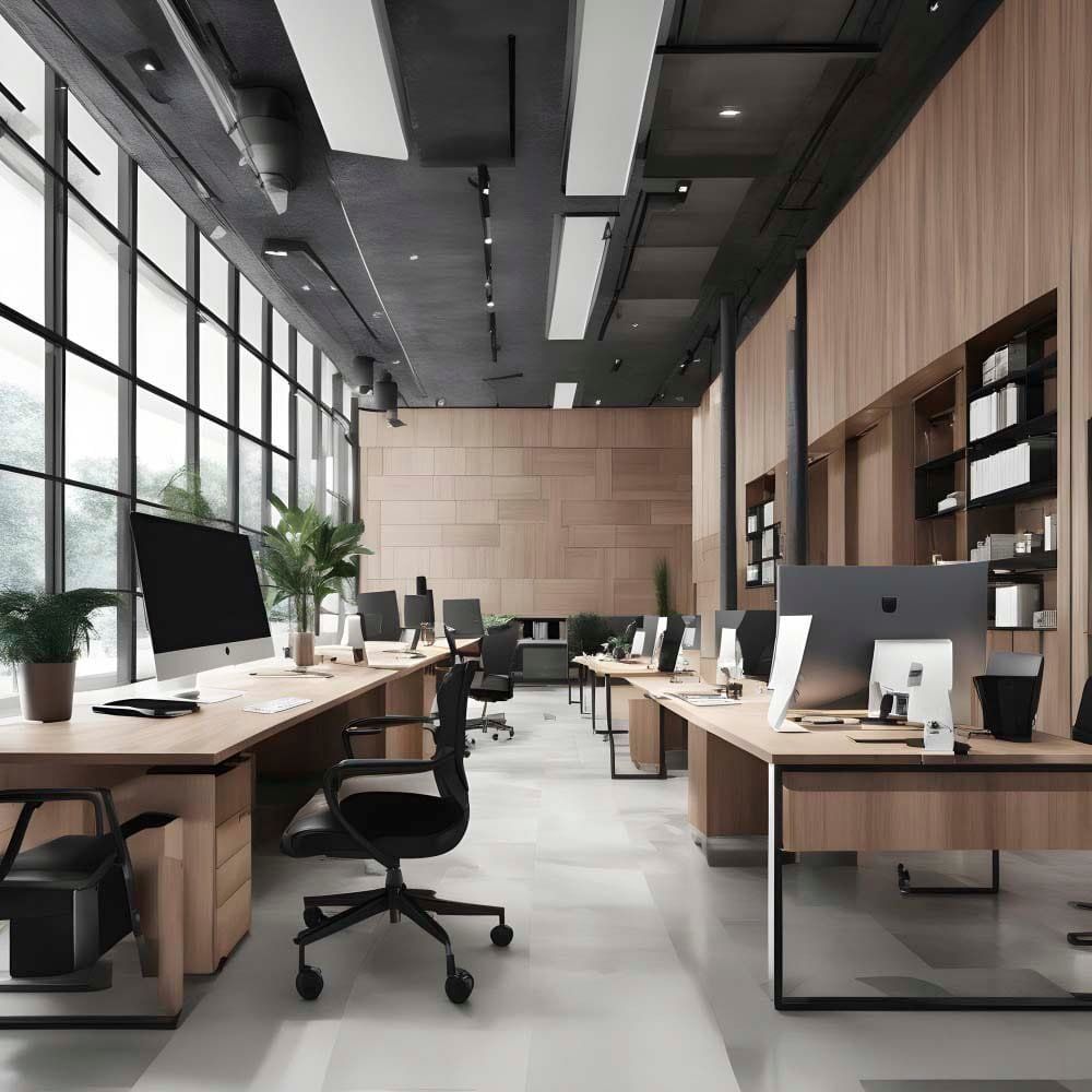 Interiorismo de oficinas — imágenes de referencia 8